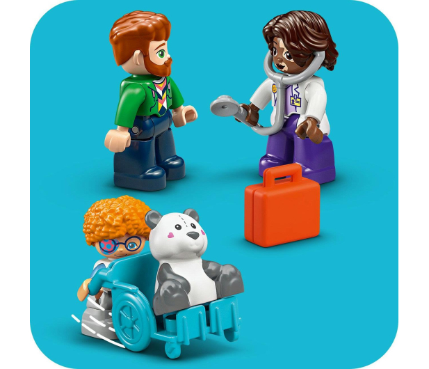 LEGO DUPLO 10449 Pierwszy raz: Wizyta u lekarza - 1283654 - zdjęcie 13